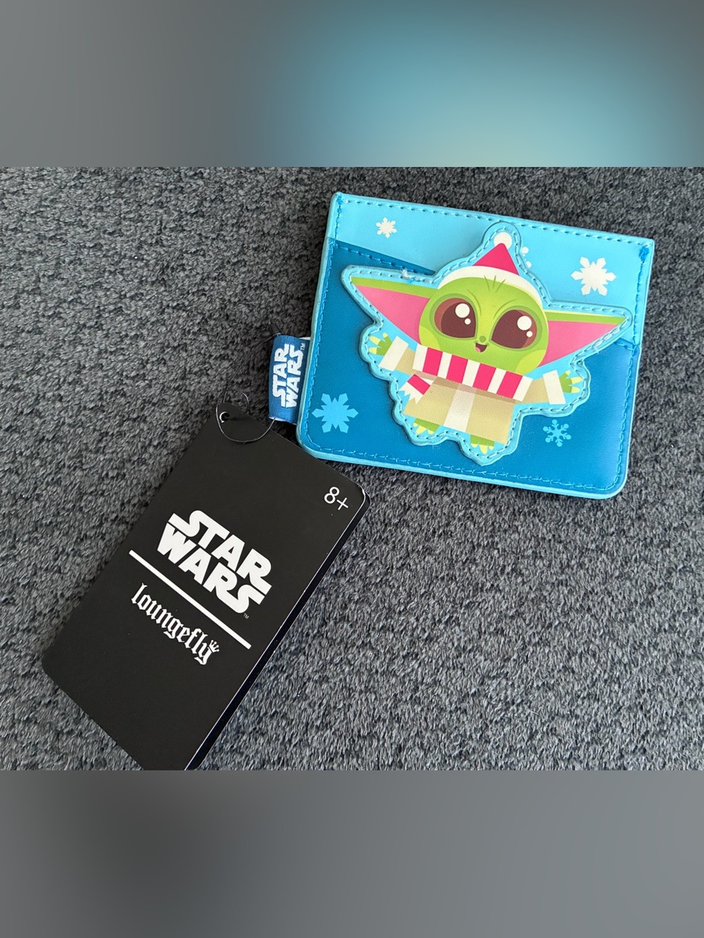 NWT! Loungefly x Star Wars Holiday Grogu Card Holder